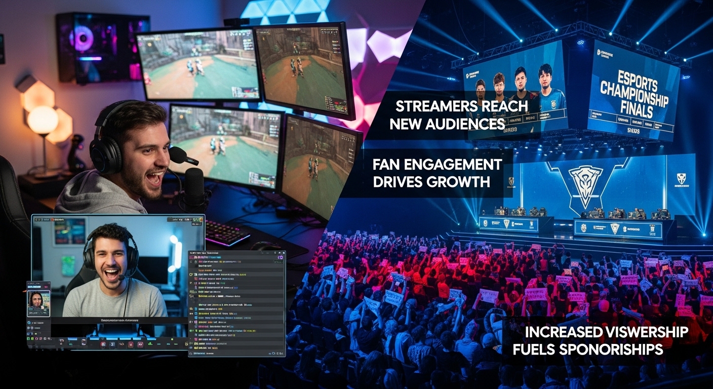 How Streamers Influence Esports Popularity